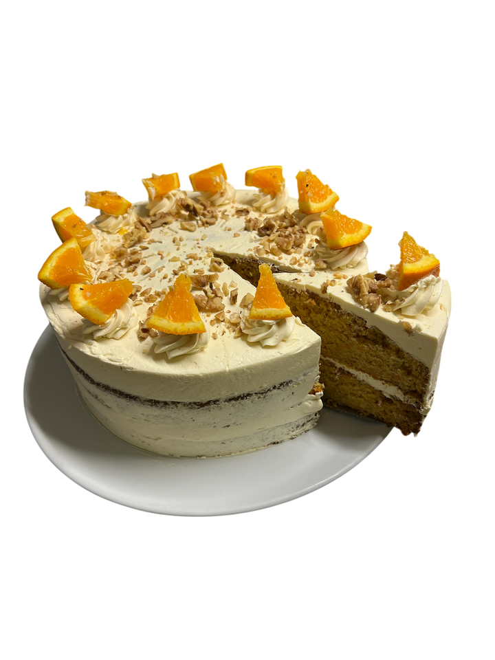Orangen Möhrentorte